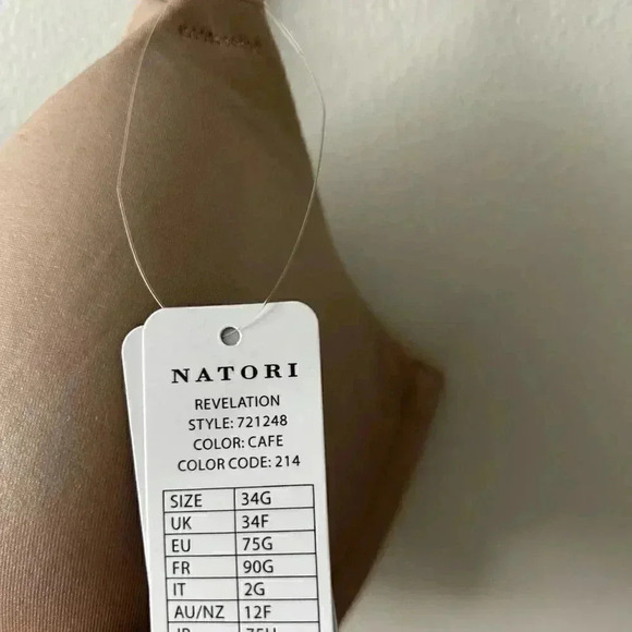 NWT NATORI REVELATION CONTOUR UNDERWIRE BRA 34G - Picture 5 of 5